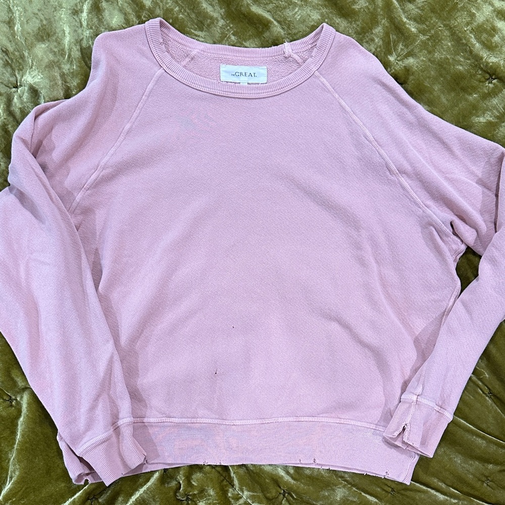 The Great college sweatshirt